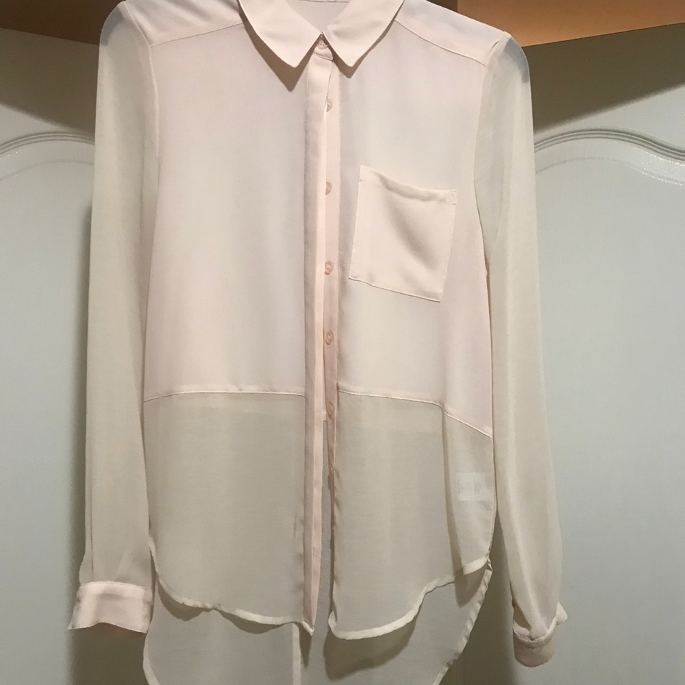 Blush blouse